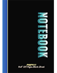 FOOZPRESS Notebook 6x9 Paperback 120 pages