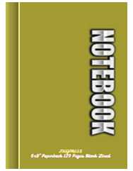 FOOZPRESS Notebook 6x9 Paperback 120 pages