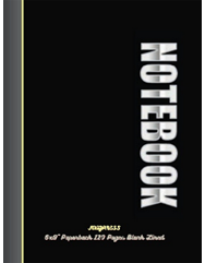 FOOZPRESS Notebook 6x9 Paperback 120 pages