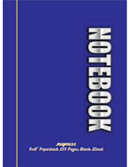FOOZPRESS Notebook 6x9 Paperback 120 pages