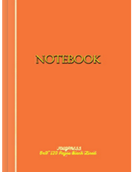 FOOZPRESS Notebook 6x9 Paperback 120 pages